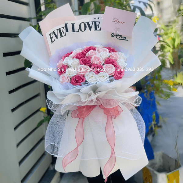 Bó Hoa Sáp Thơm - 96