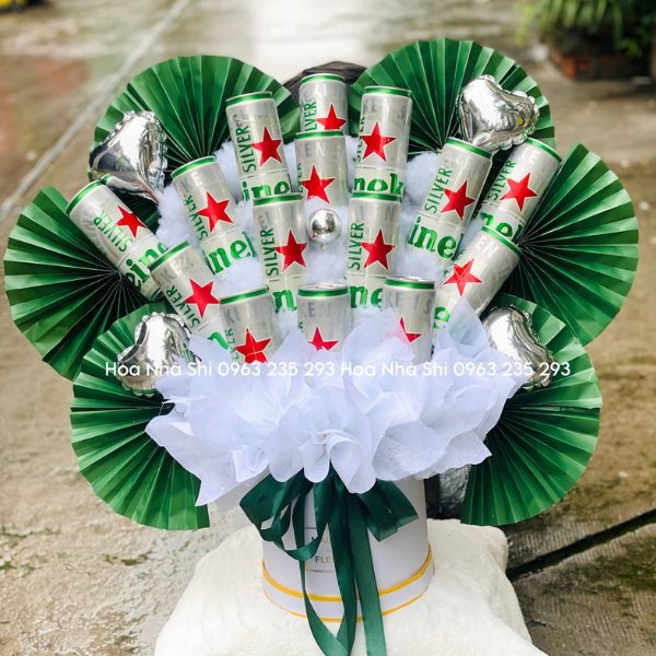 Bó Hoa Bánh Kẹo Sinh Nhật Heineken - 146 image 1