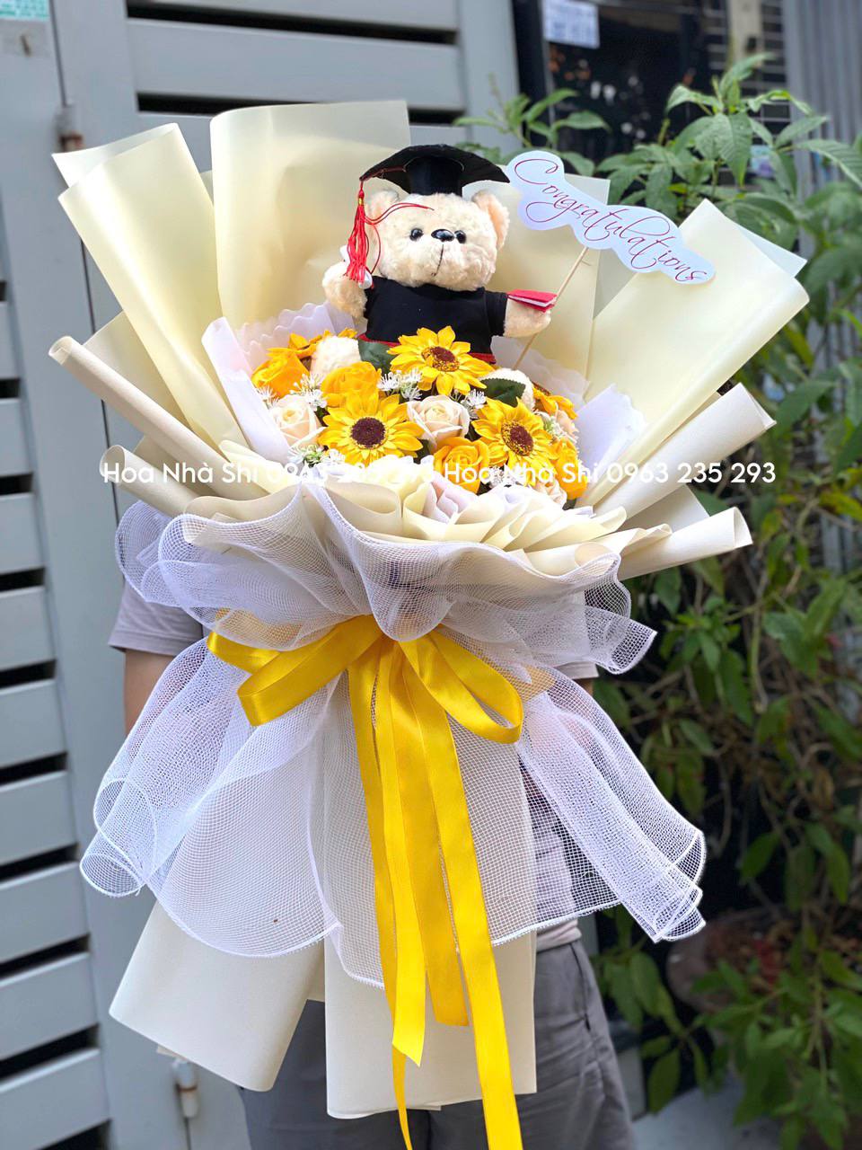 Bó Hoa Gấu Bông Tốt Nghiệp - 171