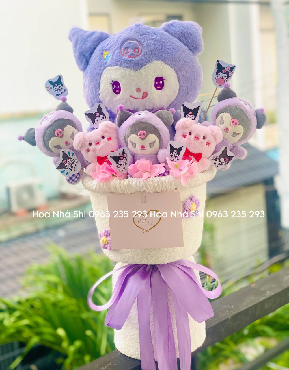 Bó Hoa Gấu Bông - Gấu Kuromi - 205