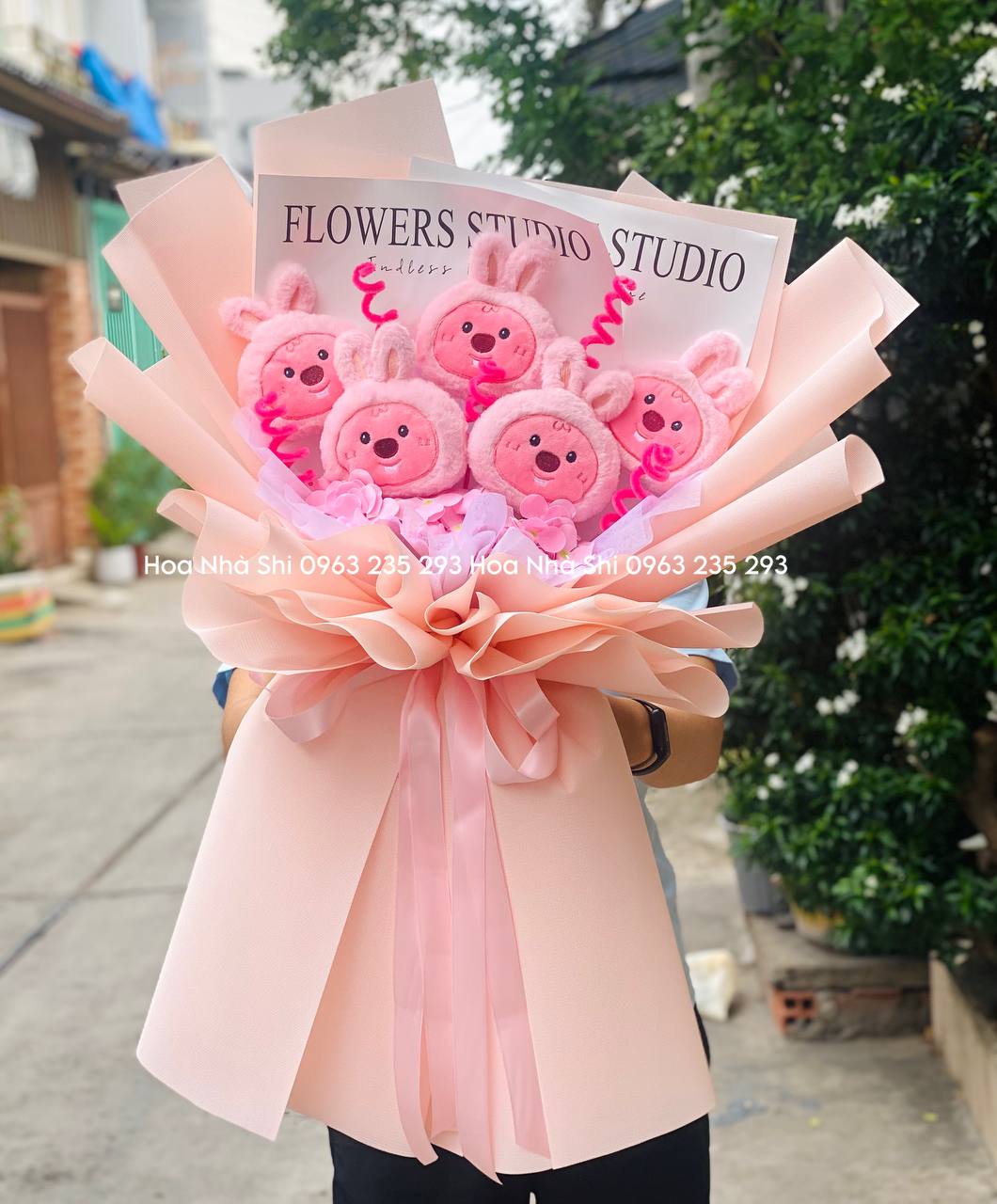 Bó Hoa Gấu Bông Hải Ly Loopy - 231