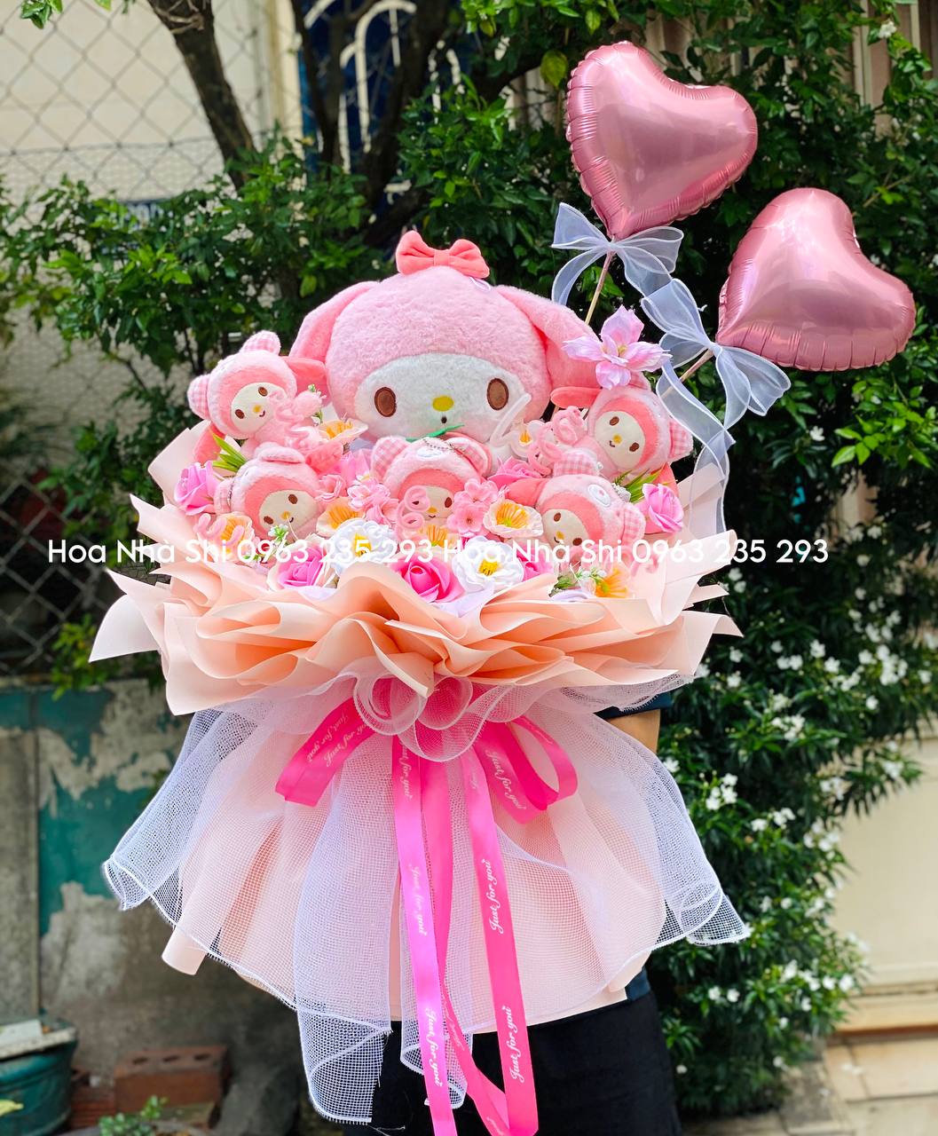 Bó Hoa Gấu Bông Melody - 237