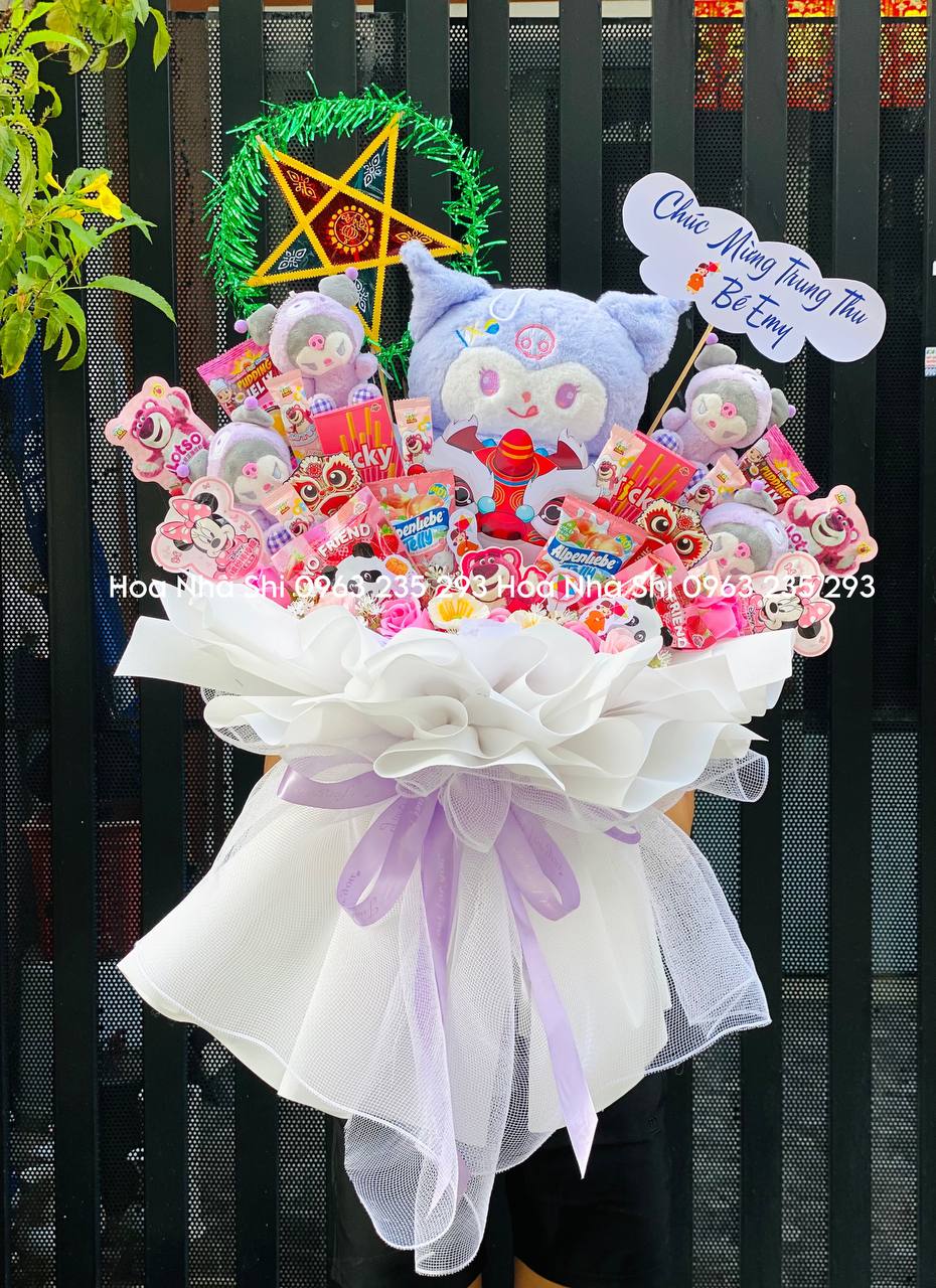 Bó Hoa Bánh Kẹo Kuromi Set Trung Thu - 248