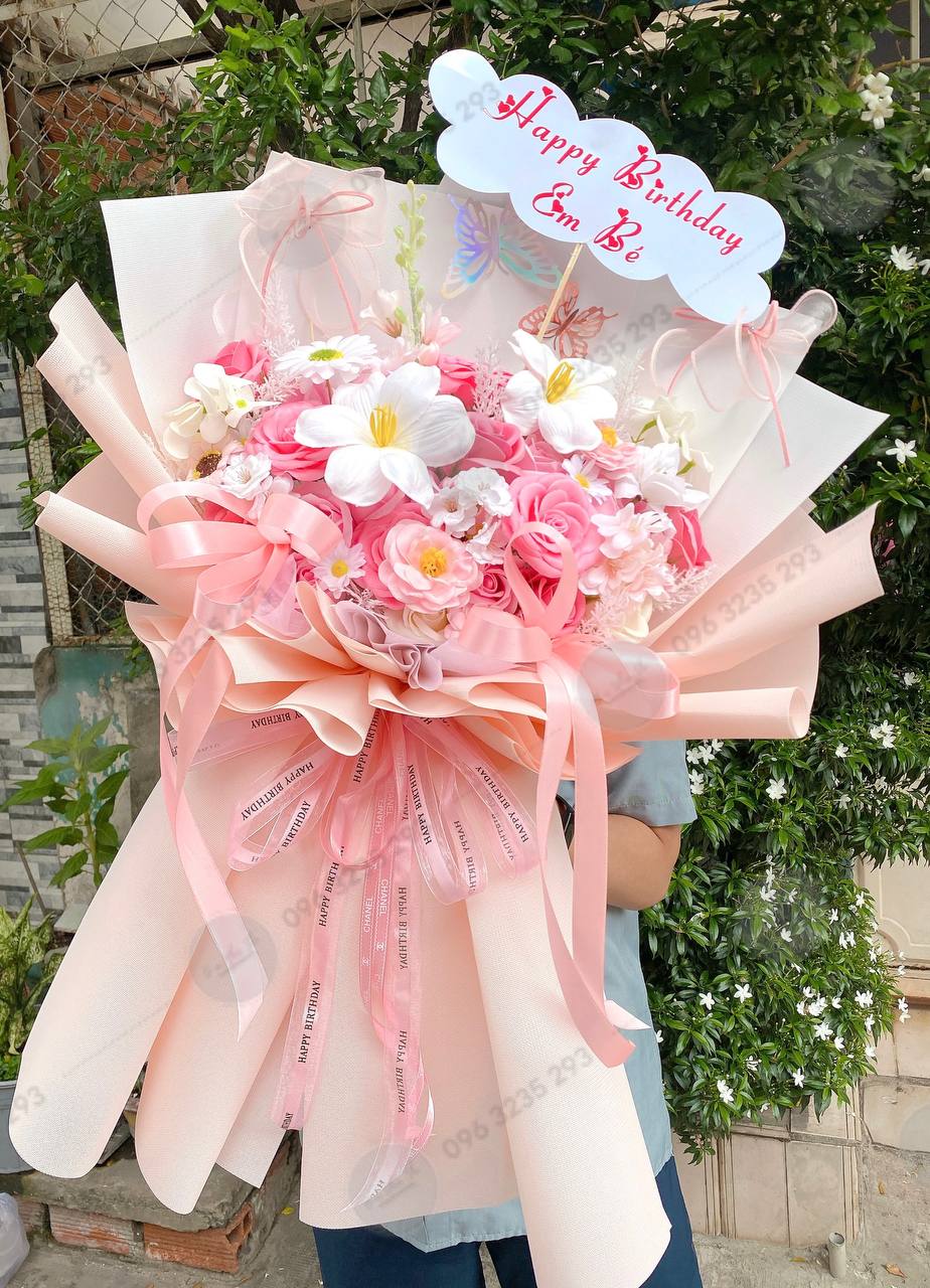 Bó Hoa Sáp Thơm Cao Cấp - 310