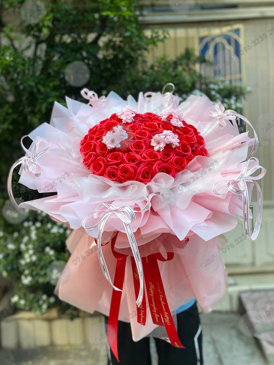 Bó Hoa Sáp Thơm Công Chúa - Đỏ - 311