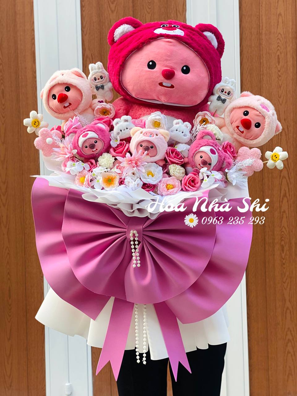 Bó Hoa Gấu Bông Khổng Lồ - 359